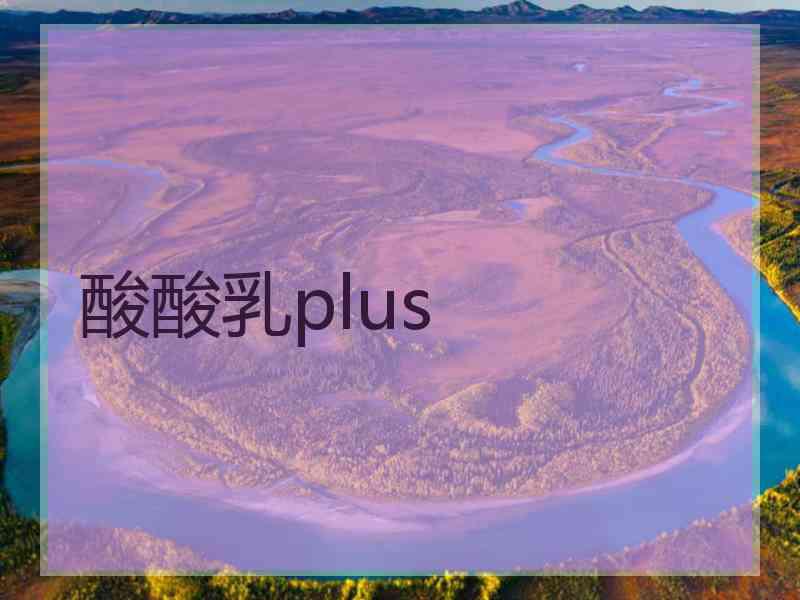 酸酸乳plus