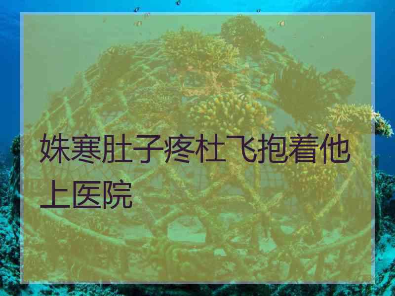 姝寒肚子疼杜飞抱着他上医院