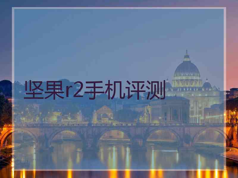 坚果r2手机评测