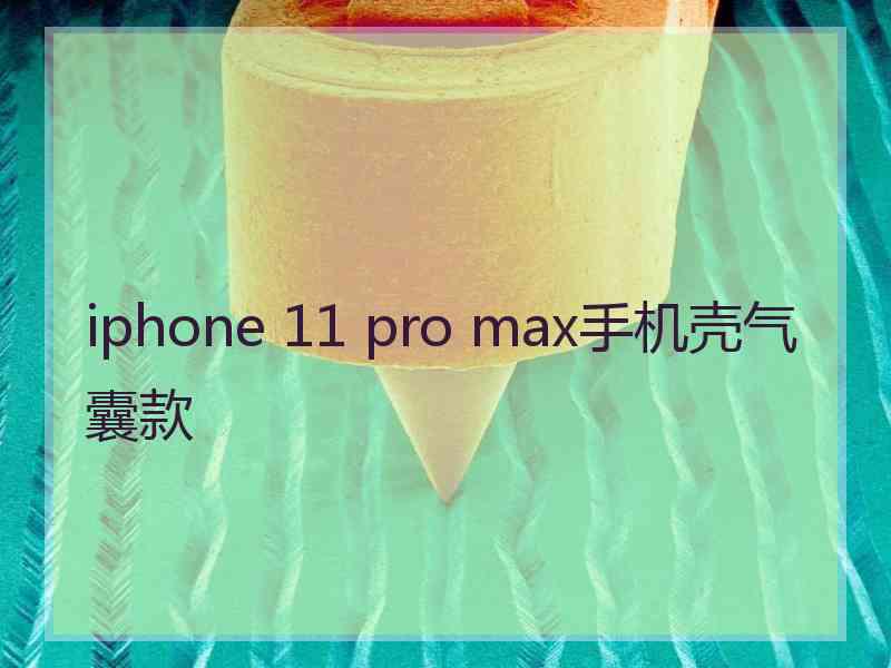 iphone 11 pro max手机壳气囊款