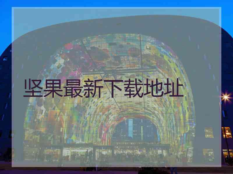 坚果最新下载地址