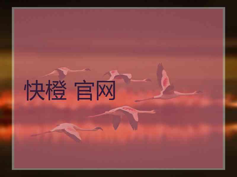 快橙 官网