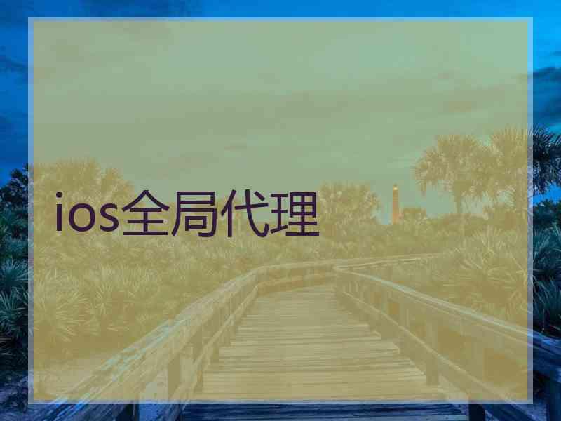 ios全局代理