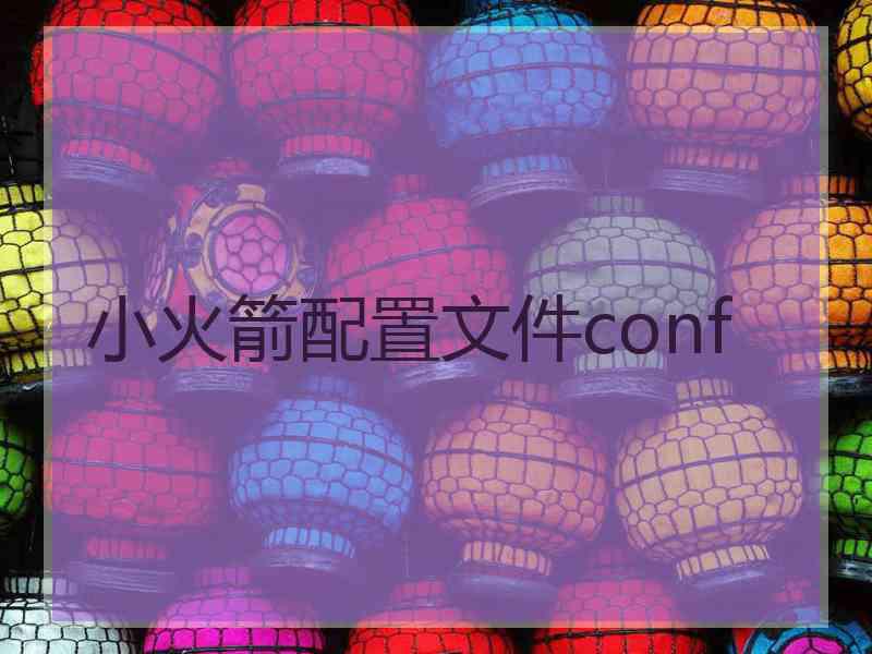 小火箭配置文件conf