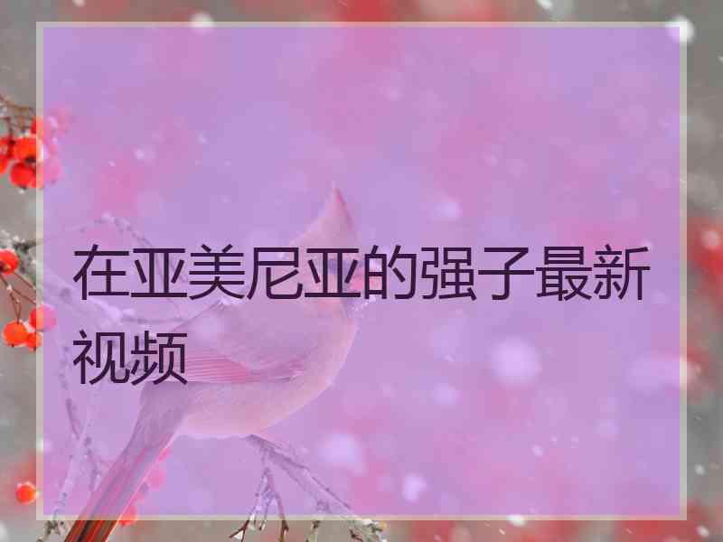 在亚美尼亚的强子最新视频