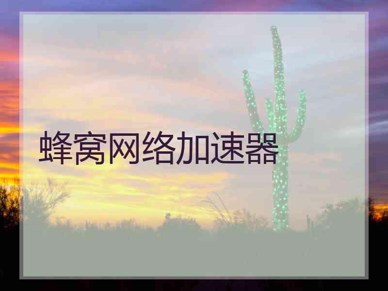 蜂窝网络加速器