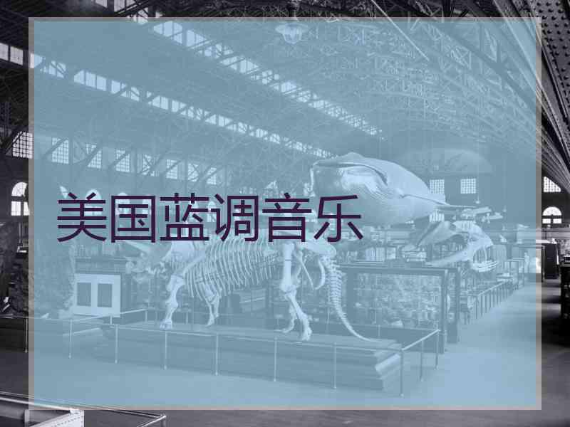 美国蓝调音乐