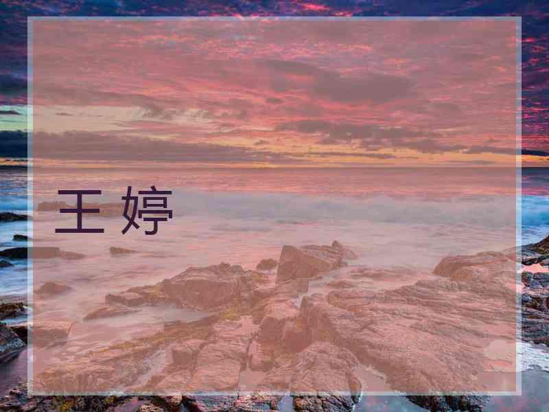 王 婷