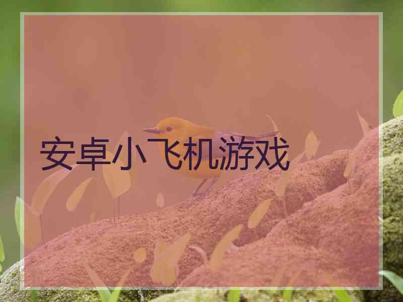 安卓小飞机游戏