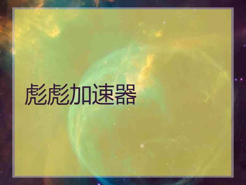 彪彪加速器