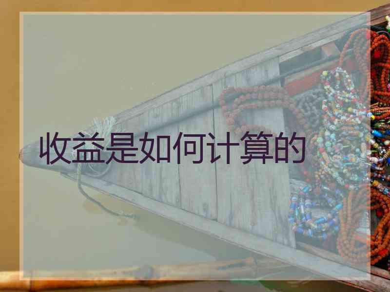 收益是如何计算的