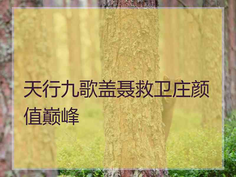 天行九歌盖聂救卫庄颜值巅峰