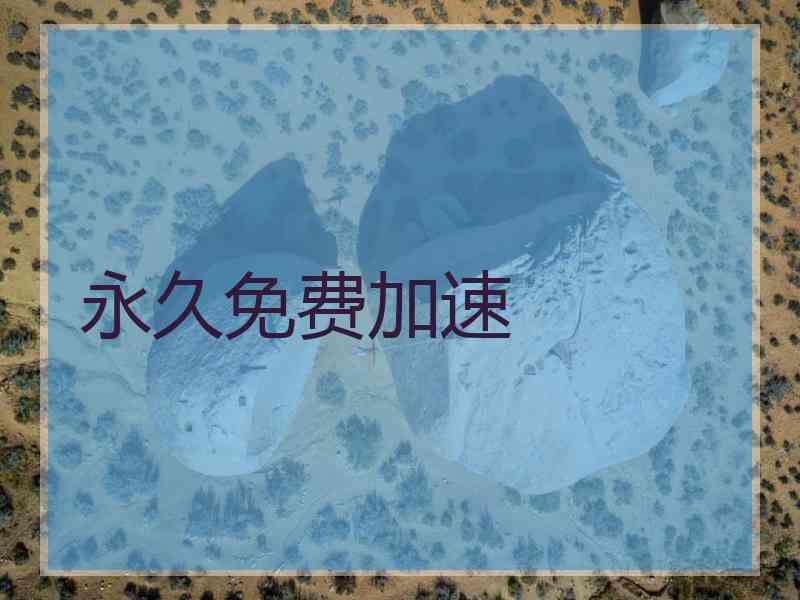 永久免费加速