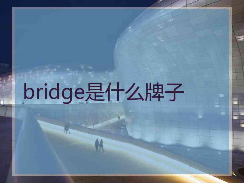 bridge是什么牌子