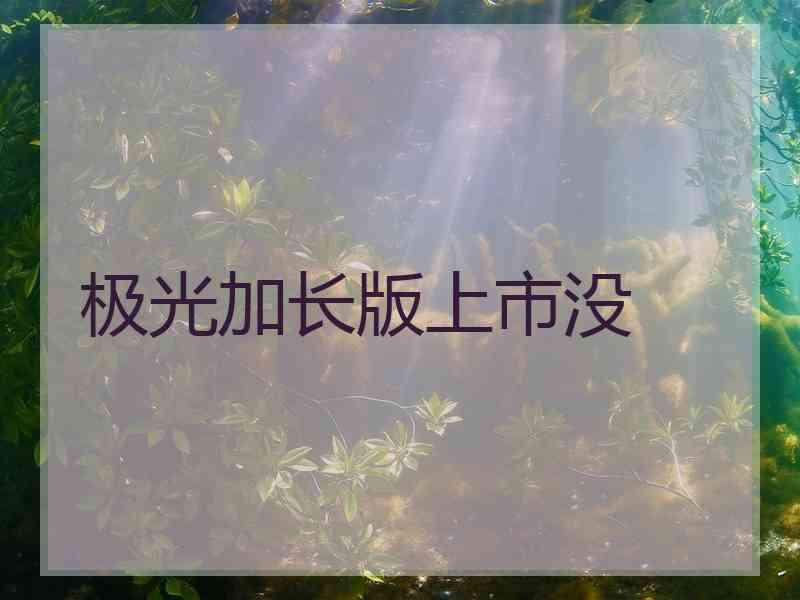 极光加长版上市没