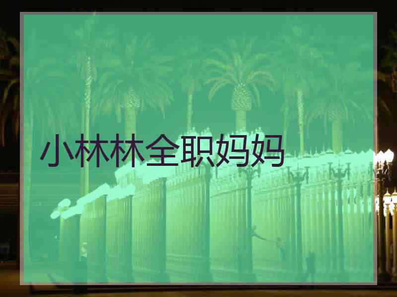 小林林全职妈妈