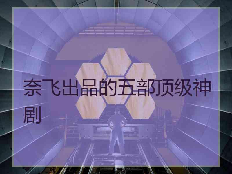 奈飞出品的五部顶级神剧