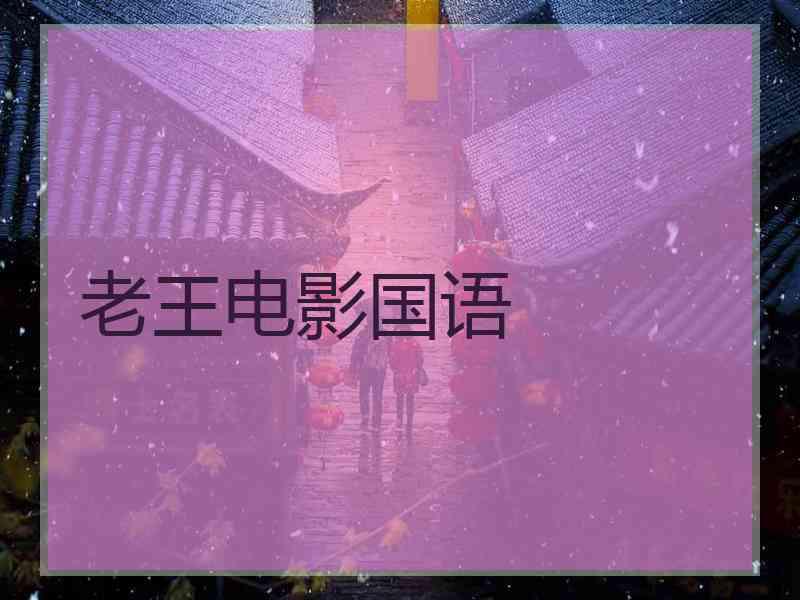 老王电影国语