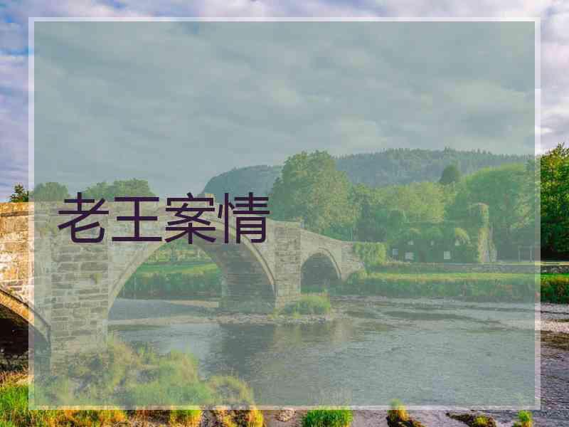 老王案情