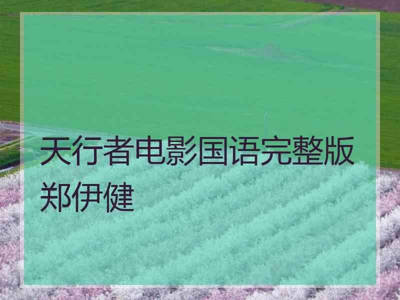 天行者电影国语完整版郑伊健