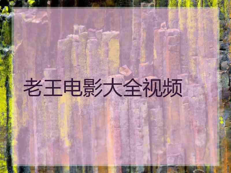 老王电影大全视频