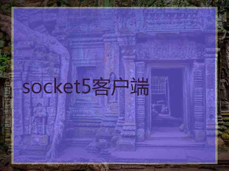 socket5客户端