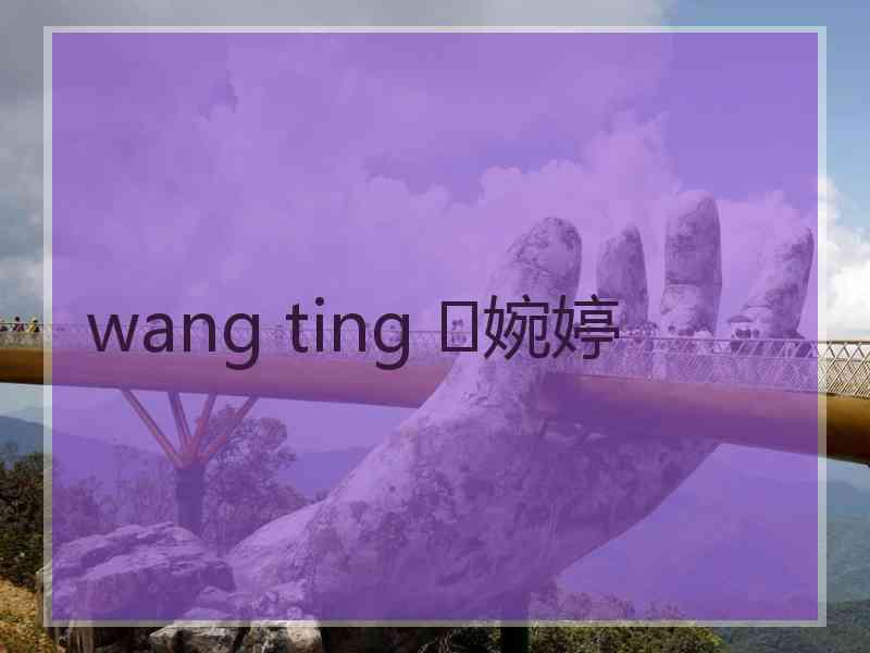 wang ting ♥婉婷