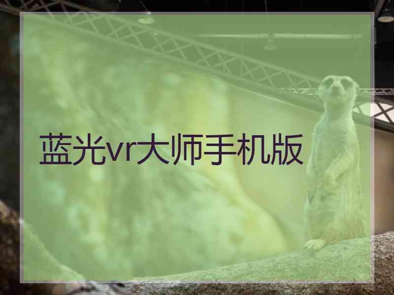 蓝光vr大师手机版