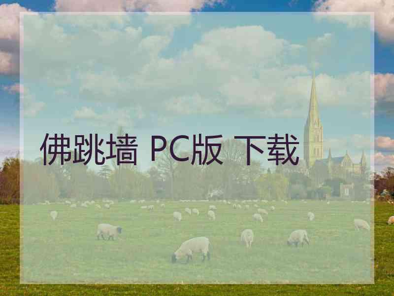 佛跳墙 PC版 下载