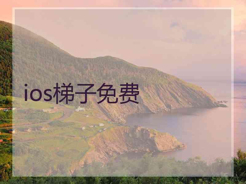 ios梯子免费