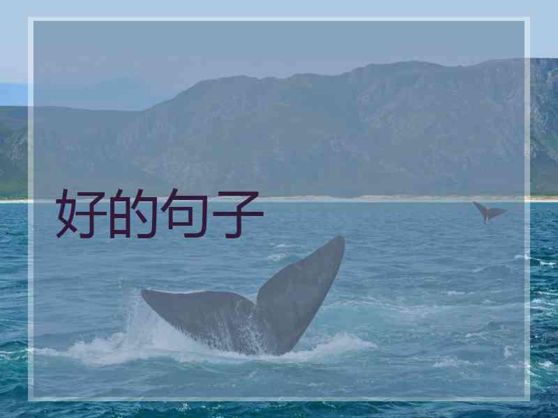 好的句子