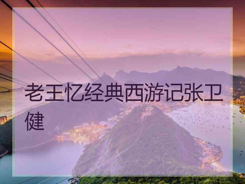 老王忆经典西游记张卫健