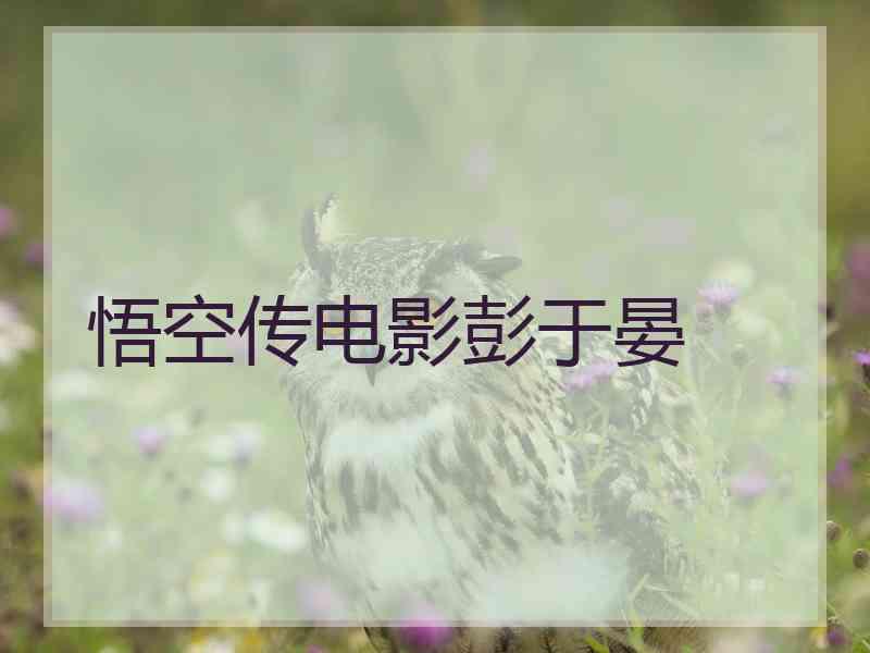 悟空传电影彭于晏