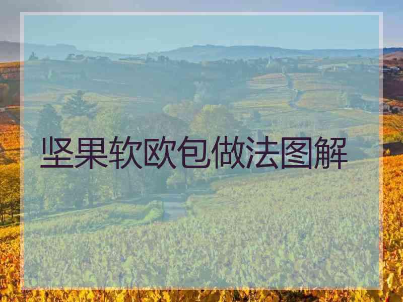 坚果软欧包做法图解