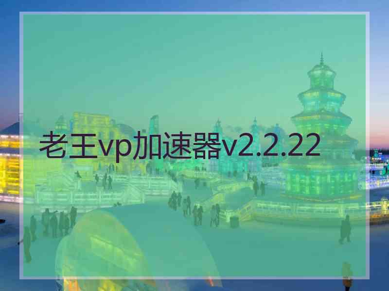 老王vp加速器v2.2.22