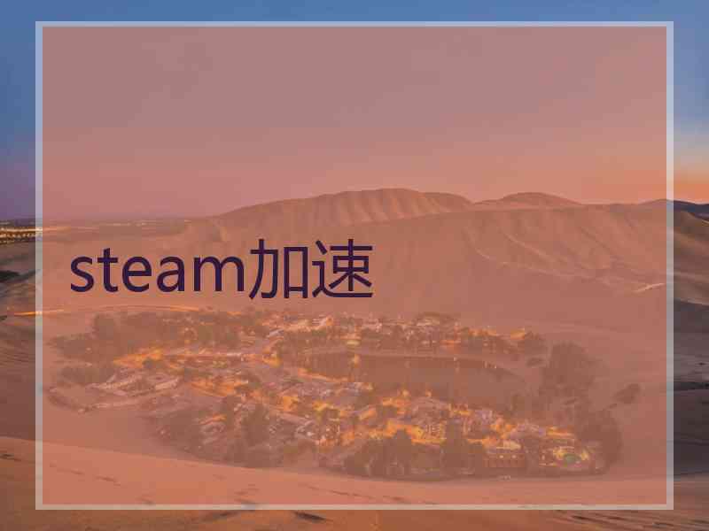 steam加速