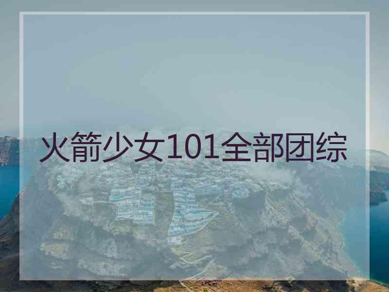 火箭少女101全部团综
