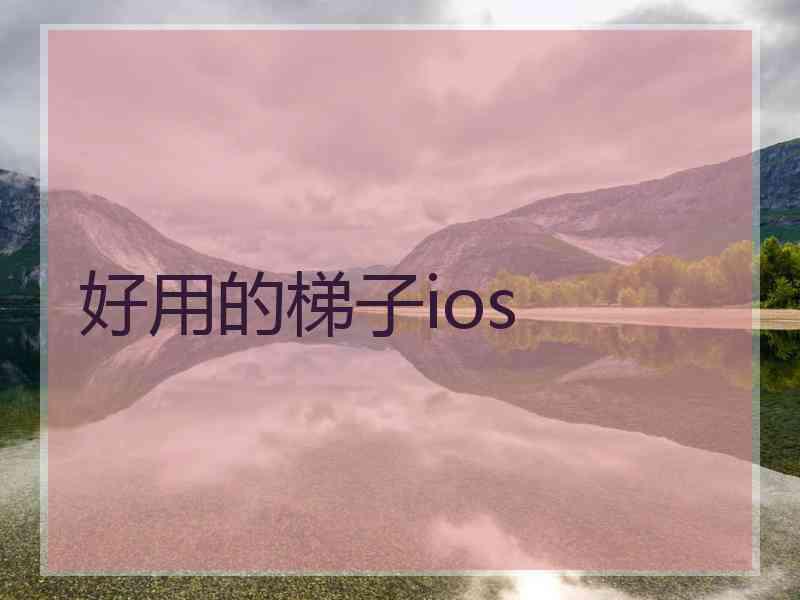 好用的梯子ios
