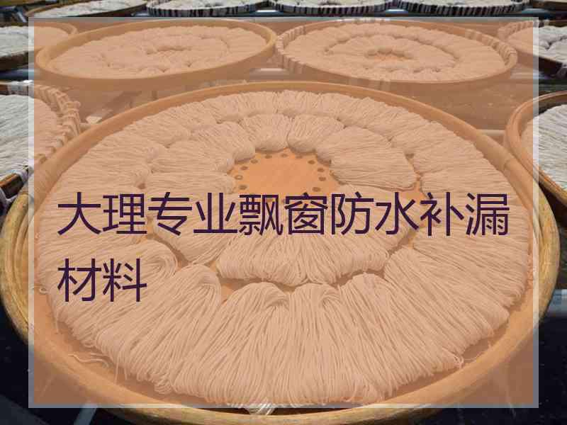 大理专业飘窗防水补漏材料