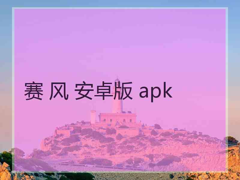 赛 风 安卓版 apk