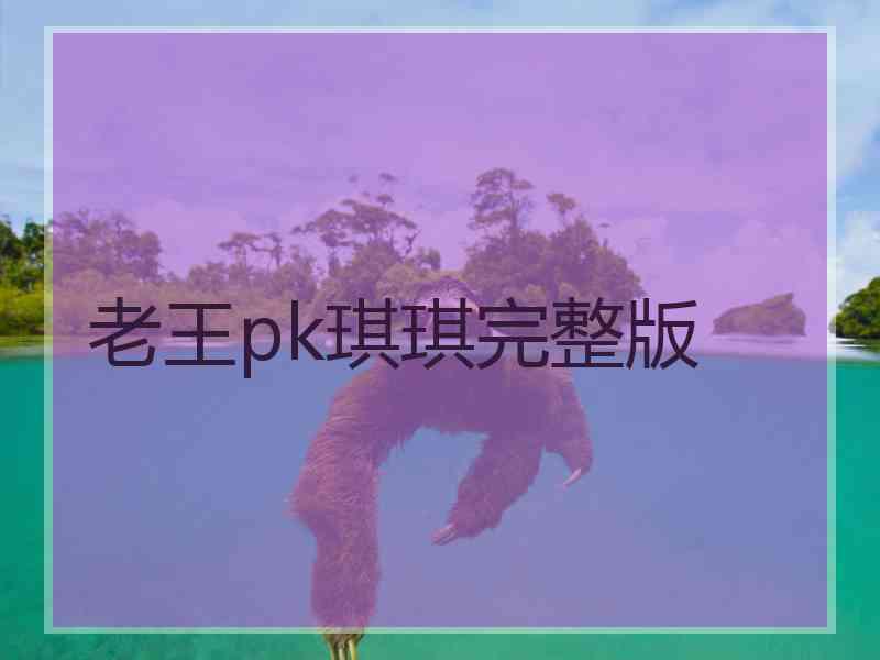老王pk琪琪完整版