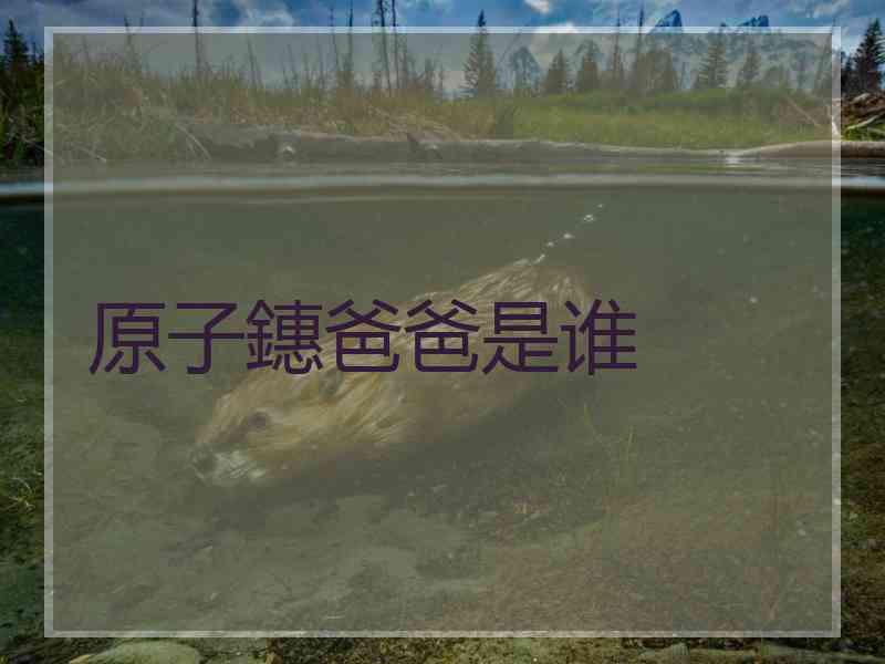 原子鏸爸爸是谁