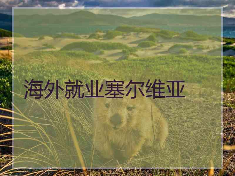 海外就业塞尔维亚