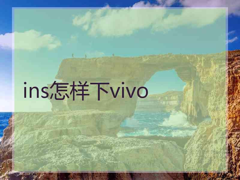 ins怎样下vivo