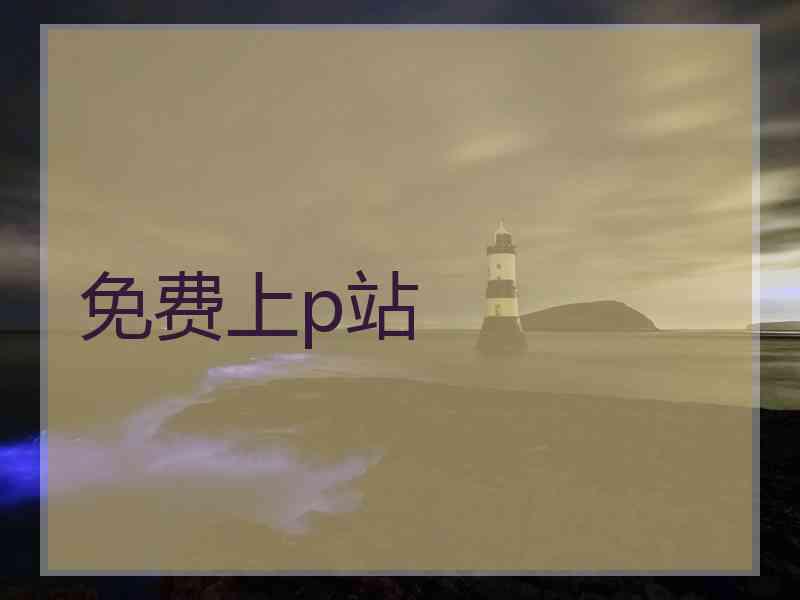 免费上p站