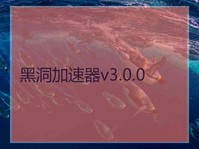 黑洞加速器v3.0.0