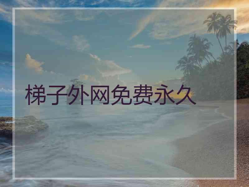 梯子外网免费永久