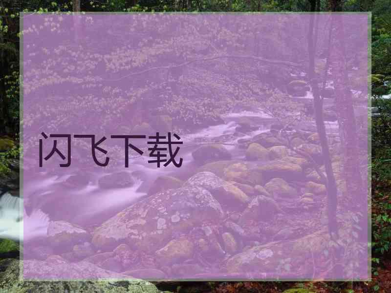 闪飞下载