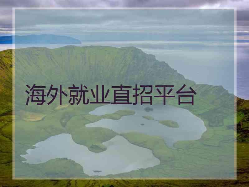 海外就业直招平台