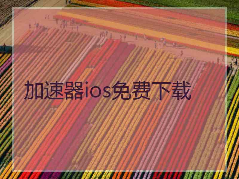 加速器ios免费下载
